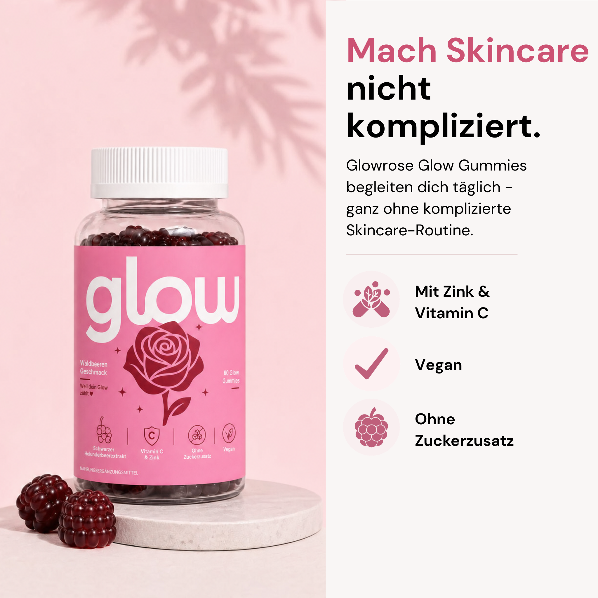 GLOWROSE Glow Gummies